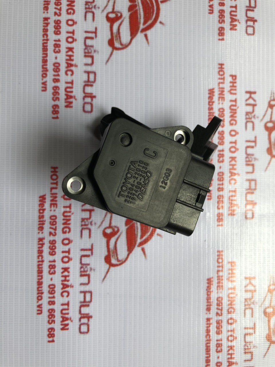 TOYOTA & LEXUS CẢM BIẾN GIÓ - CẢM BIẾN LƯU LƯỢNG KHÍ NẠP - MAF SENSOR - 22204-22010  22204-0C020  22204-0V020