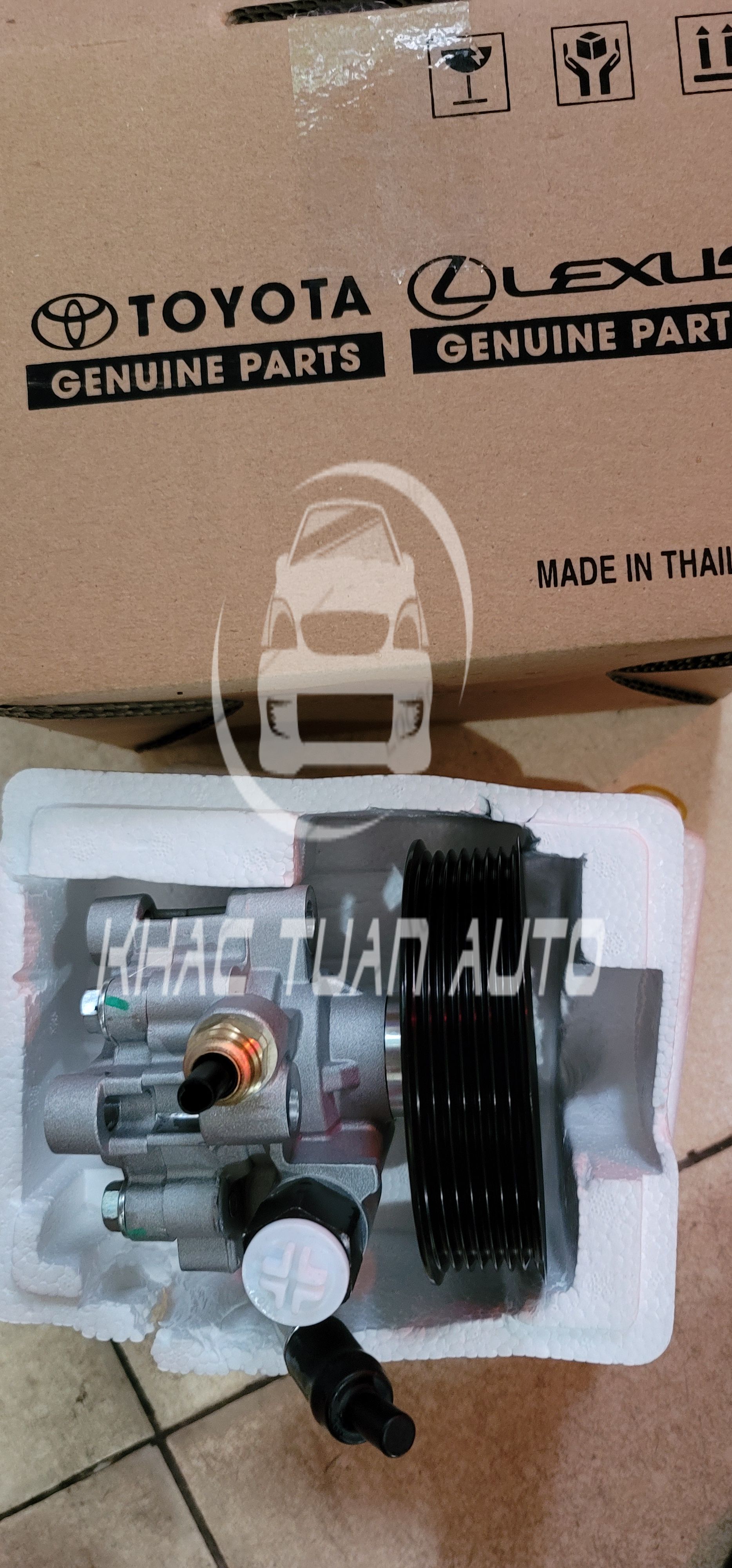 BƠM TRỢ LỰC TOYOTA ZACE HIACE CÁ MẬP CAMRY INOVA VIOS ALTIST