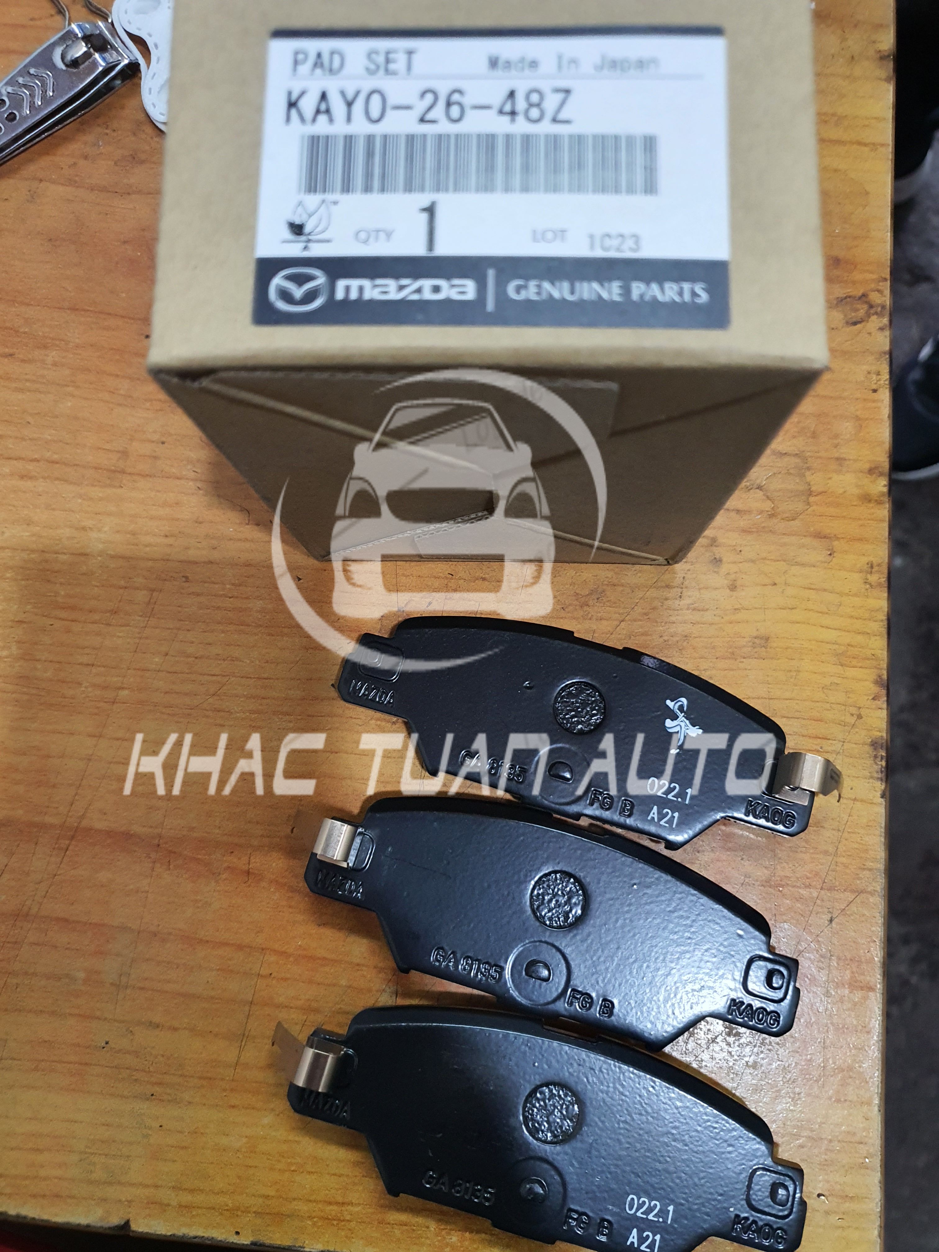 MÁ PHANH SAU MAZDA CX5 KAY0-26-48Z